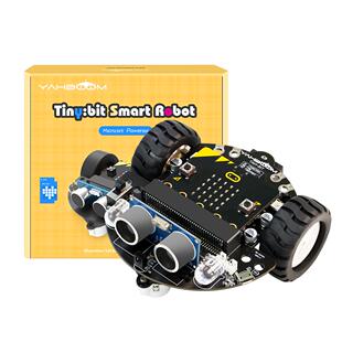 Microbit智能小车套件图形化编程教育AI视觉wifi视频机器人python