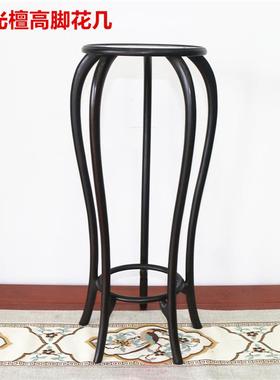 红木紫光檀底座花几花瓶玉器黑檀文玩茶具摆件底座微型盆景花架