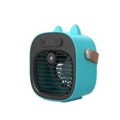 桌面水冷小风扇补水加湿喷雾风扇迷你便携家用办公风扇