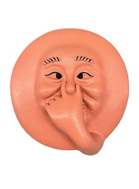 新品滑稽大红脸捏鼻子大叔雕像墙面装饰品厕所挂饰摆件父亲节