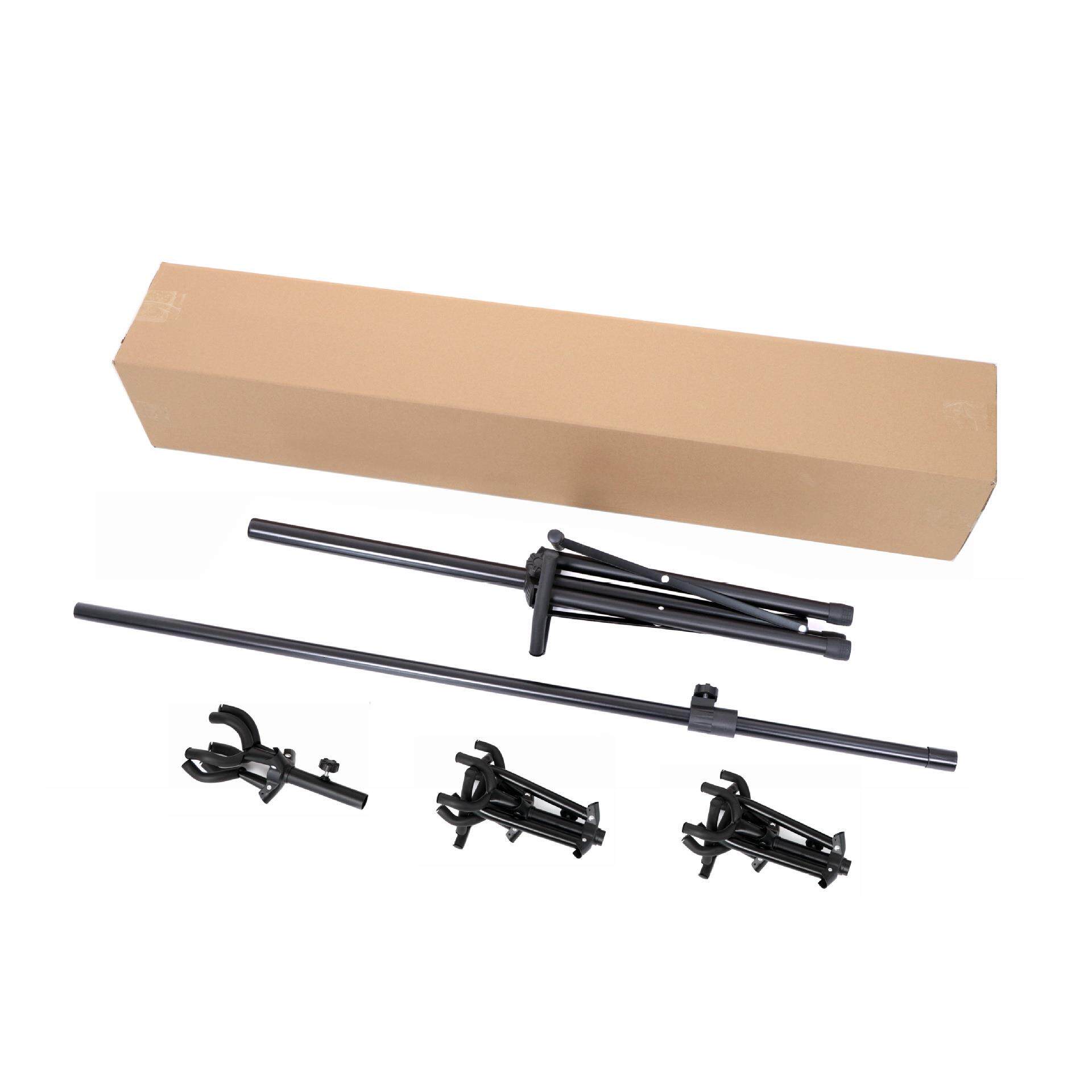 多把吉他架展示架9组九头尤克里里展架九立式吉他架子多头支六