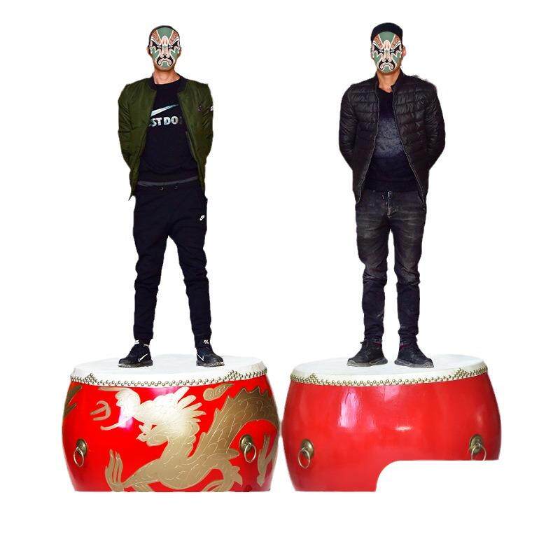 16寸18寸20寸24寸1米牛皮鼓龙鼓堂鼓战鼓大鼓中国红锣鼓直销