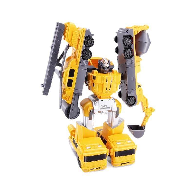 儿童磁力拼装拼接积木玩具汽车男孩工程车合体变形机器人金刚套装,玩具/童车/益智/积木/模型,普通塑料积木,淘宝优惠券,粉丝福利购,淘宝优惠卷