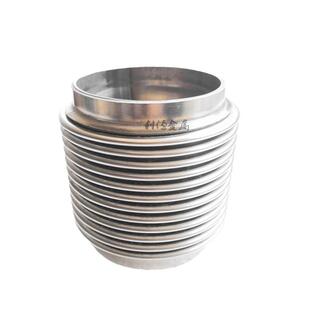 排气管软连接304不锈钢波纹管金属伸缩节带内衬导流软管减小共振