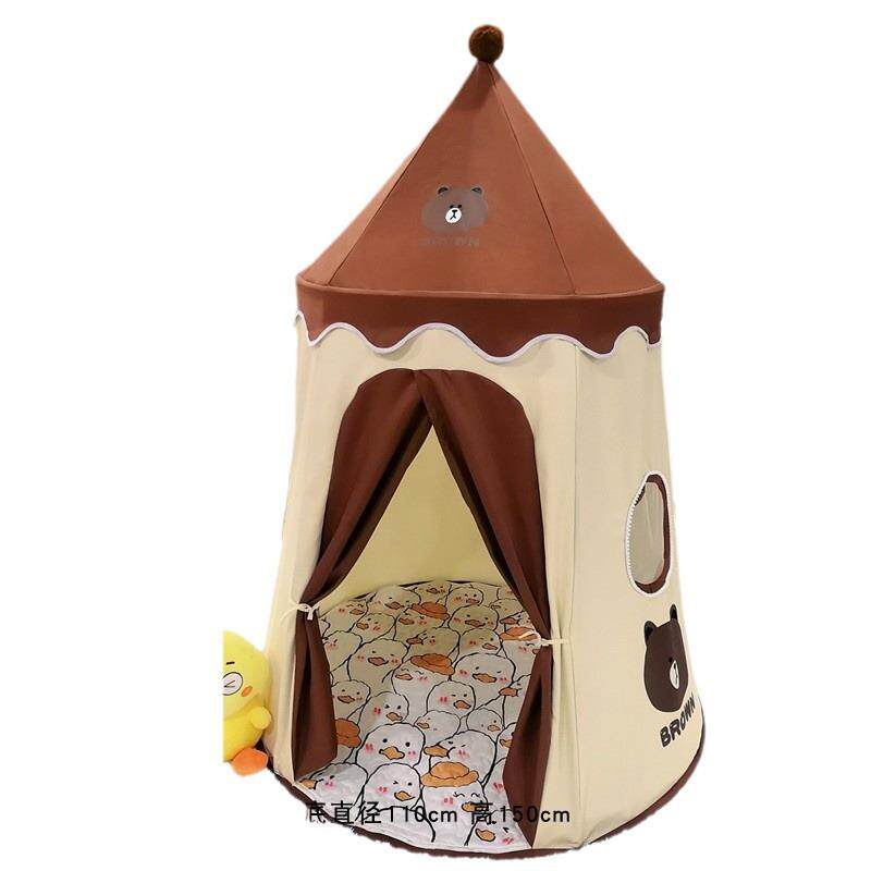 ins儿童帐篷室内户外公主3岁男女孩家用游戏屋宝宝城堡小房子布制