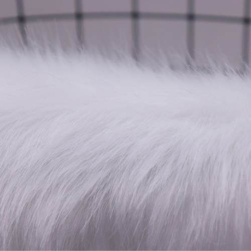 现货中狐狸毛仿狐狸貉子毛长毛绒毛领毛条服装毛绒面料