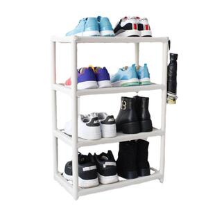 家用厨房用省空间多层加高收纳架置物架鞋架塑料组合货架