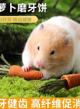 【同款低价】仓鼠零食磨牙胡萝卜金丝熊兔子荷兰猪花枝鼠小宠用品