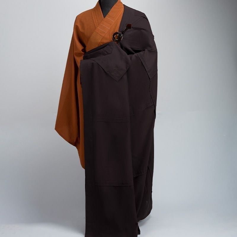 新僧服五衣七衣袈裟男女款出家师父僧人和尚搭衣大叶七衣祖衣木兰