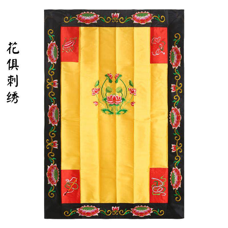 新款僧人用俱单层双层具法师用具台湾麻纱具卧具比丘展俱花俱龙俱