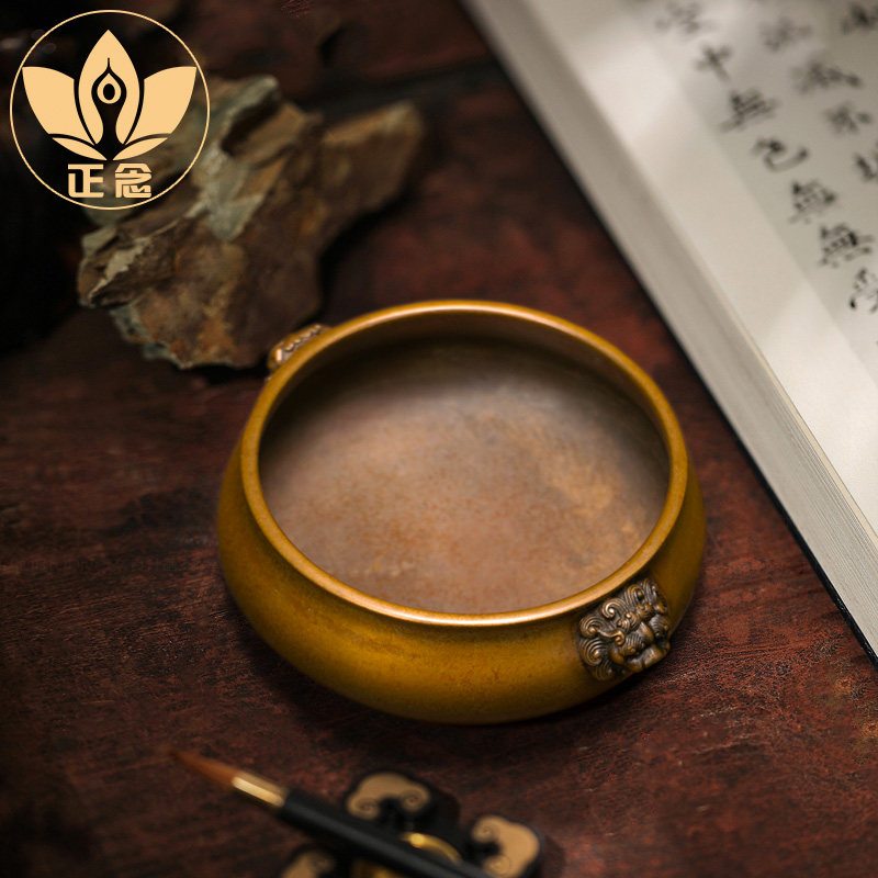 庆松堂苏工铜炉名家胡庆松制狮耳圈足炉复古炉收藏馈赠家用薰香炉,家居饰品,香篆,淘宝优惠券,粉丝福利购,淘宝优惠卷
