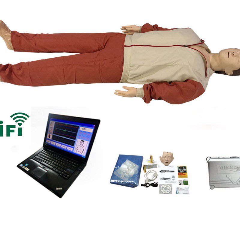 CPR700eW-T电脑高级心肺复苏模拟人计算机控制无线版 瞳孔对光反