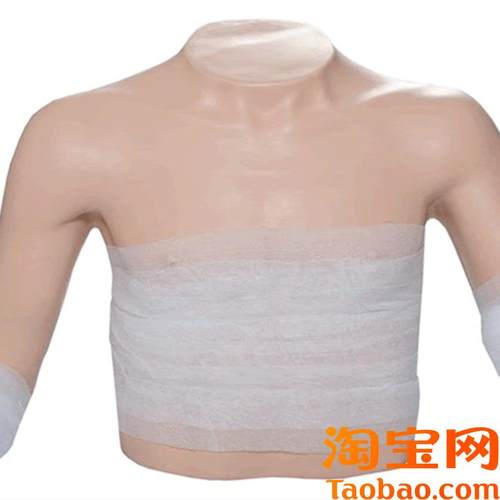 高位包扎模型头颈胸p部上肢截肢手臂训练模具骨折固定操作实习