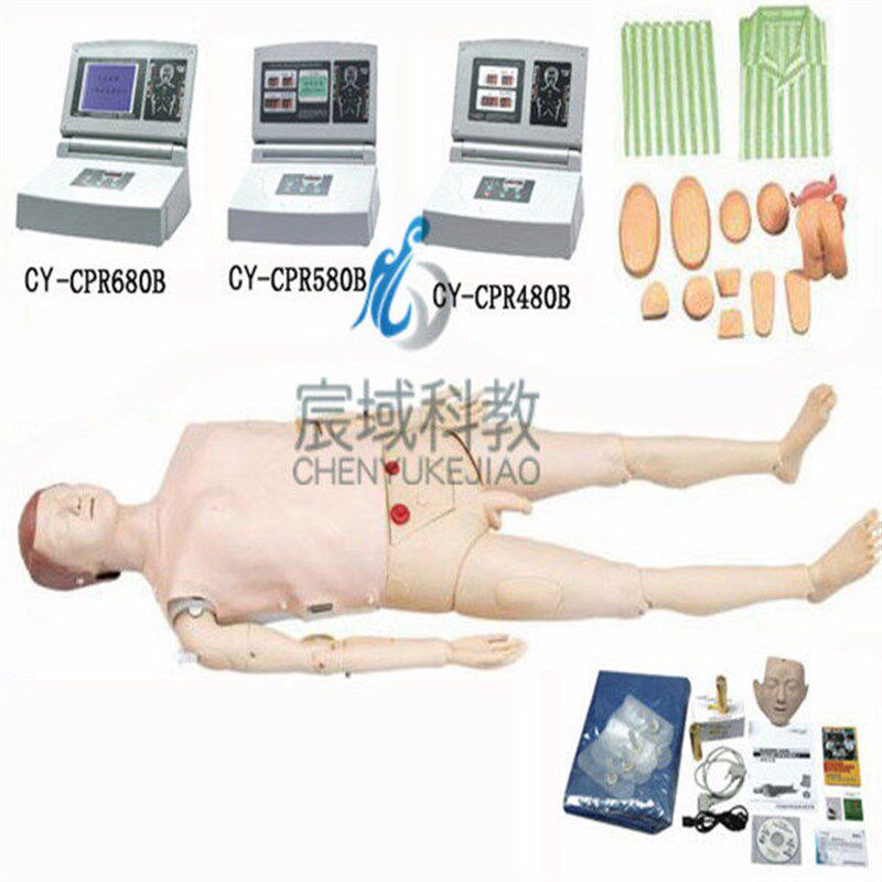 急救护理训练模拟人心肺复苏手臂静脉穿刺男T女导尿模型模具