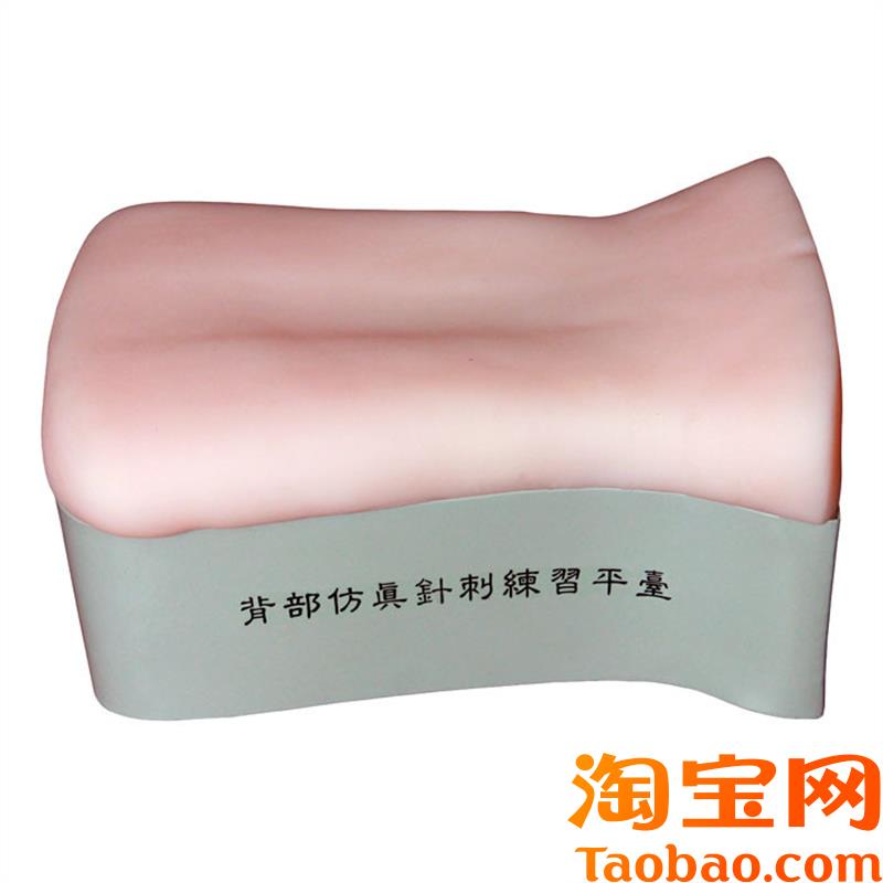背部仿真针刺练习o平台中医针刺背部训练模型针灸针刺练习
