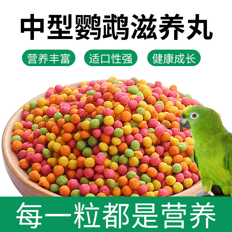 中型鹦鹉营养滋养丸颗粒图片