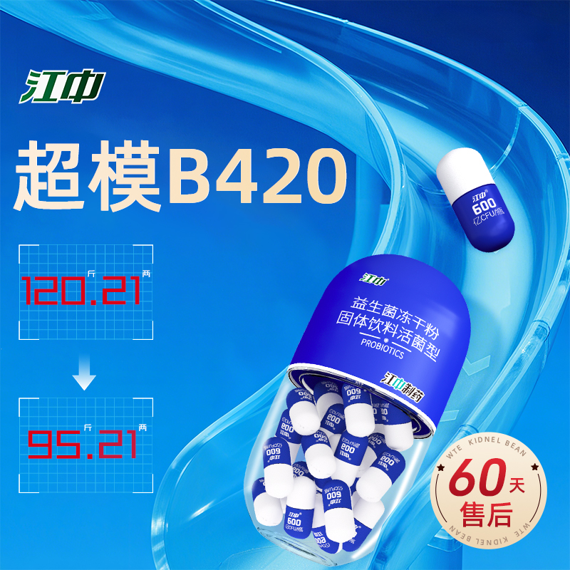 【江中制药】击碎脂肪代谢瘦子菌