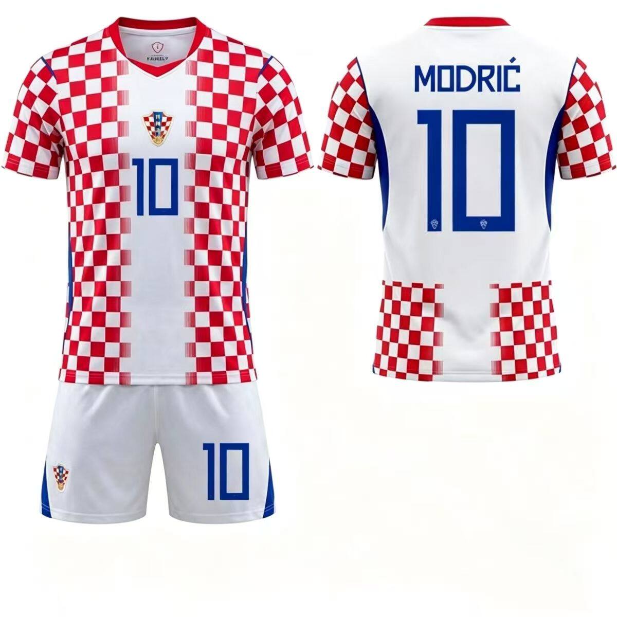 Croatia 2026-27 Home Soccer Jersey kids kit图片
