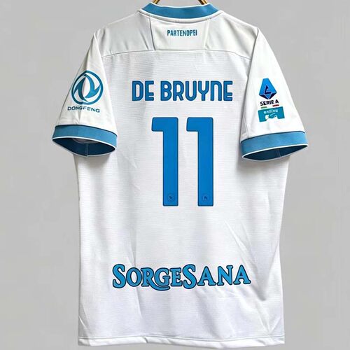 26-27 Napoli home away football jersey De Bruyne