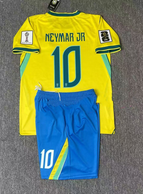 Brazil jersey kids kit 2026 Neymar JR jerseys shirt