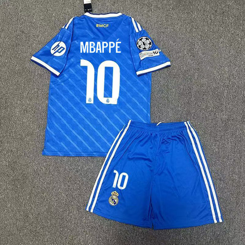 New Real Madrid Bellingham VINI JR Kids kit MBAPPE Jerseys