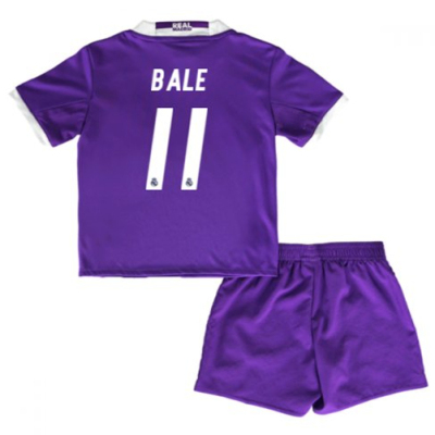 Retro 16 17 Real Madrid RONALDO BALE Kids kit Classic Jersey