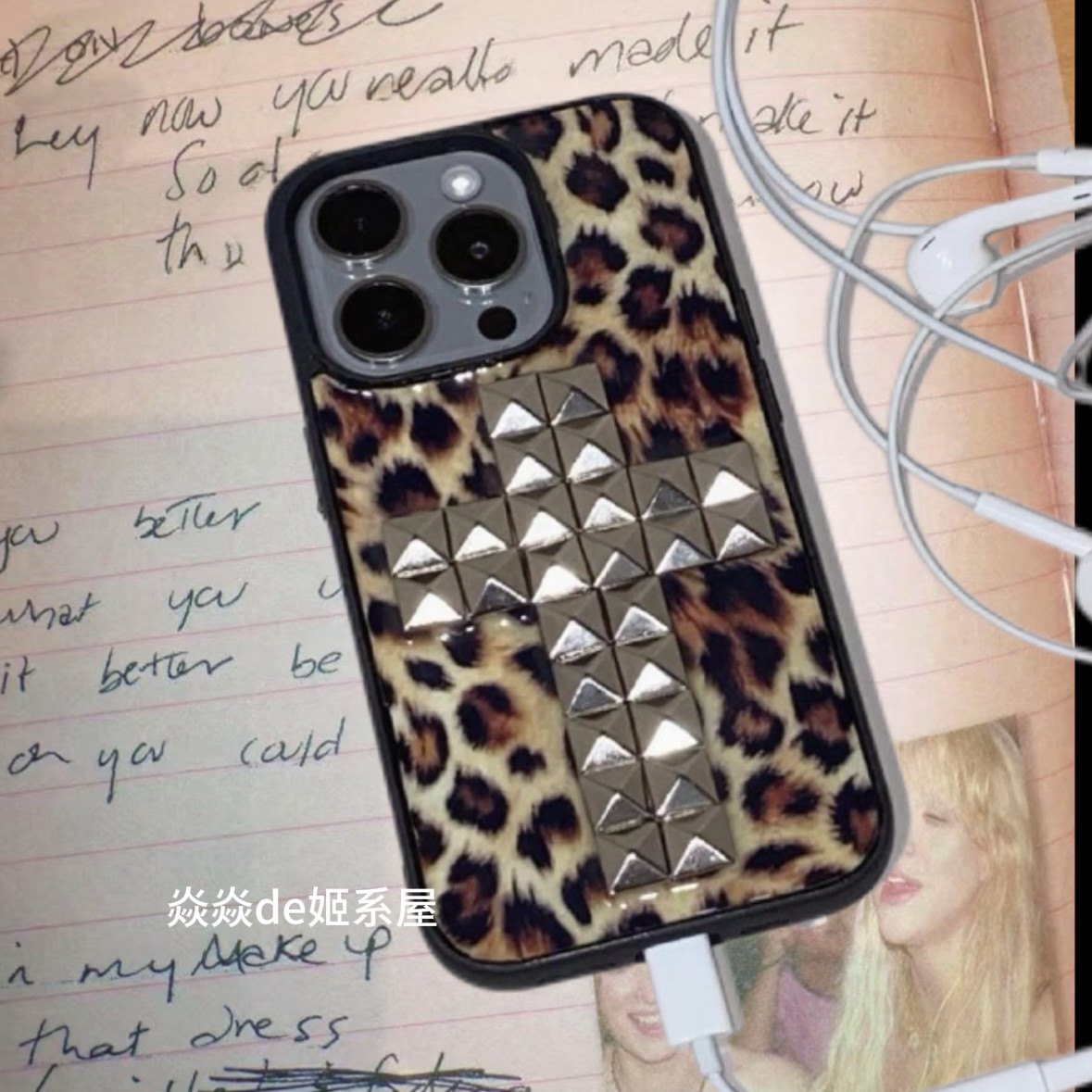 Gothic Cross Rivet Phone Case | Direct from Taobao China - Product image 2