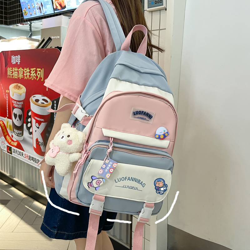 书包女韩版ins初中生小学生双肩