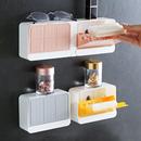 香皂盒双层双格创意卫生间置物架 免打孔沥水式 肥皂盒壁挂式
