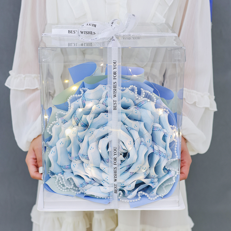 创意diy自制手工礼物男女朋友土豪花束有钱花生日礼物浪漫仪式感