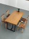 书桌会议桌 餐桌 办公桌茶桌 哑光大美木豆非洲柚木实木大板桌