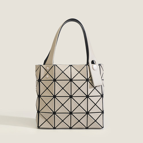 托特包几何菱格小日韩小方盒