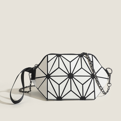 手机包零钱包几何菱格小日韩