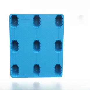 吹塑九脚塑料托盘叉车托板仓库地垫出口防潮垫板卡板地台货物拖盘