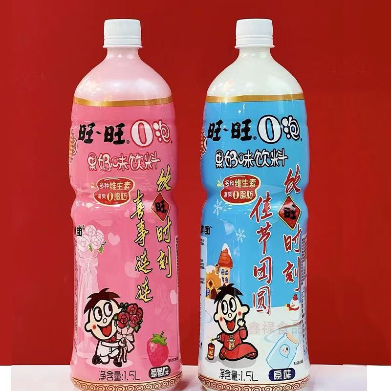 旺旺O泡果奶1.5L瓶儿童果奶饮料