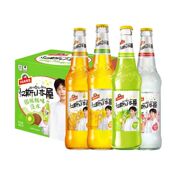 西安汉斯小木屋480ml 6瓶菠萝橙味荔枝猕猴桃味碳酸饮料果味汽水