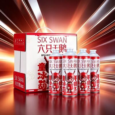 8月六只天鹅啤酒国潮冰糖葫芦精酿啤酒1L罐装网红经典整箱
