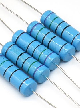 5W金属膜电阻1% 30kr 33k 36Kr 39 43k 47k千欧 51k 56k 62KR千欧