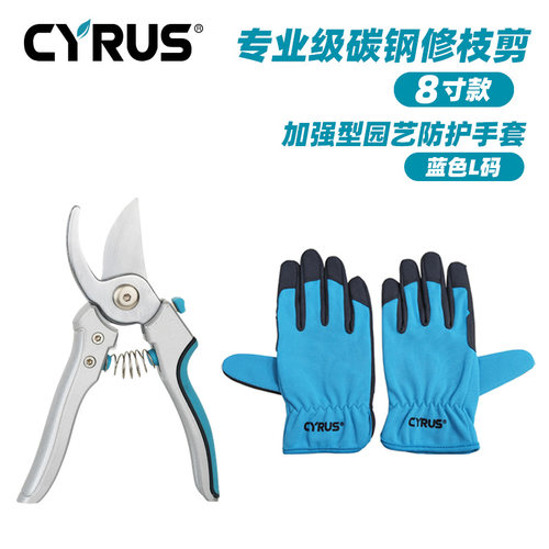 赛乐斯花剪园艺剪刀修枝剪花艺园艺专用工具修剪树枝花剪刀果树剪