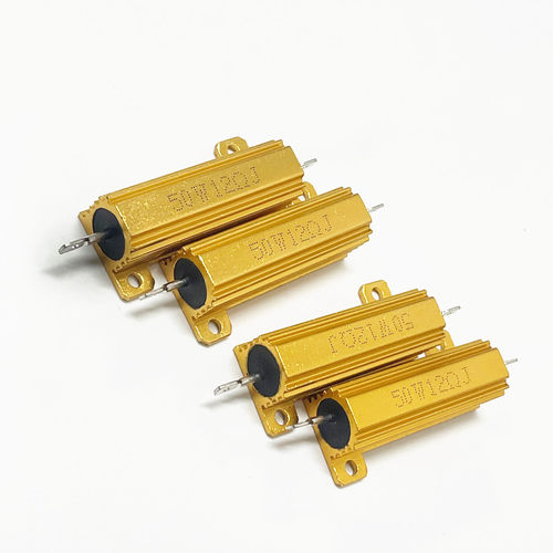 黄金铝壳电阻RX24-50W 4.7R5R5.1R5.6R6R6.8R7R8R9R10R11R12R13欧