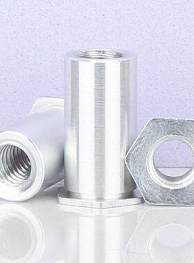 铝合金通孔压铆螺母柱卯螺柱SOA-3.5M3x3x4x5x6x7x8x9x10x11x12mm