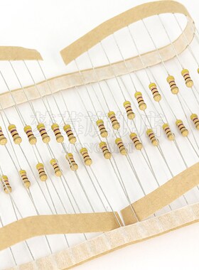 1/4w碳膜电阻5% 0.25w 47KR 51KR 56KR 62KR 68KR 75KR 82KR 91KR