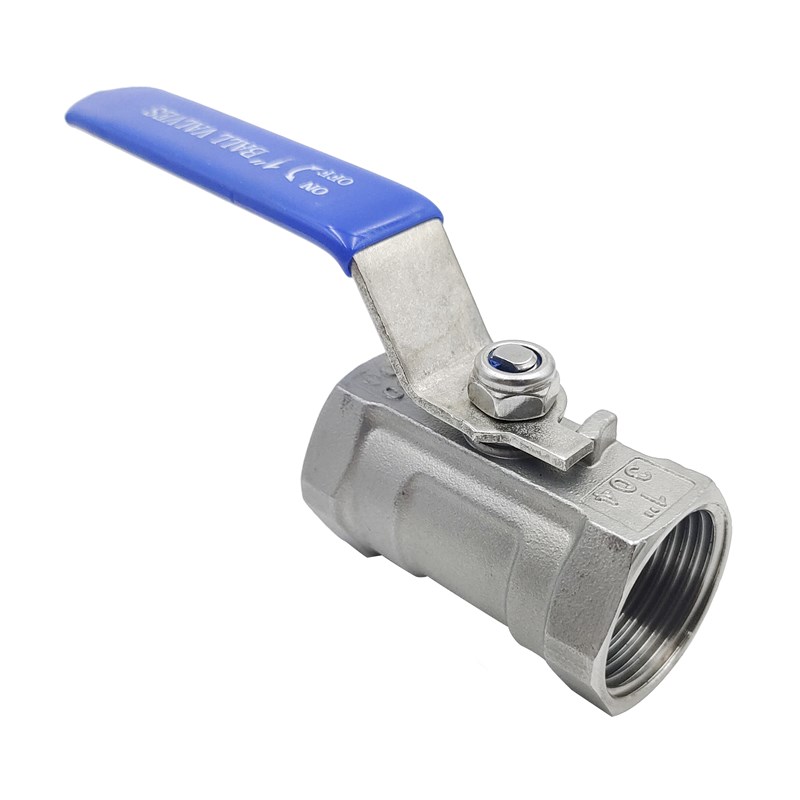 304不锈钢一片式手动球阀Q11F-16P内螺纹丝扣阀门管道流气体开关