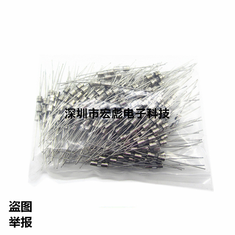 3*10单帽保险管F0.5A1A1.5A2A3A5A6.3A8A10A快断3X10保险丝玻璃管