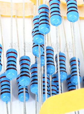 1/2w金属膜电阻1% 0.5W 47K 51K 56KR 62K 68KR 75K 82K 91KR千欧