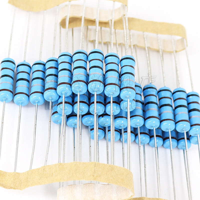 2w金属膜电阻1% 1.2KR 1.3K 1.5KR 1.6K 1.8K 2KR 2.2K 2.4KR千欧