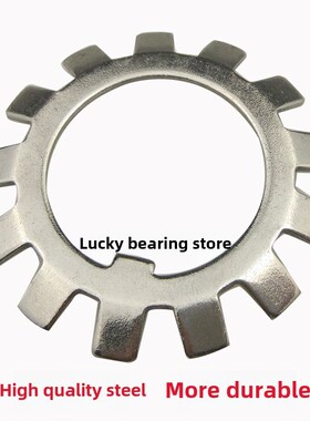 轴承锁紧开槽防松螺母固定防回垫环圆Km Mb22 23 24 25 26 27