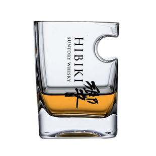 Hibiki響限定方形雪茄杯 水晶玻璃威士忌杯日式中古vintage洋酒杯