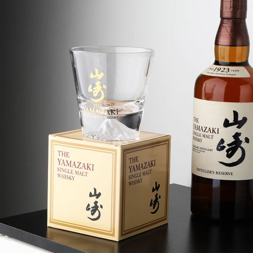 山崎富士山杯中古日式威士忌酒杯