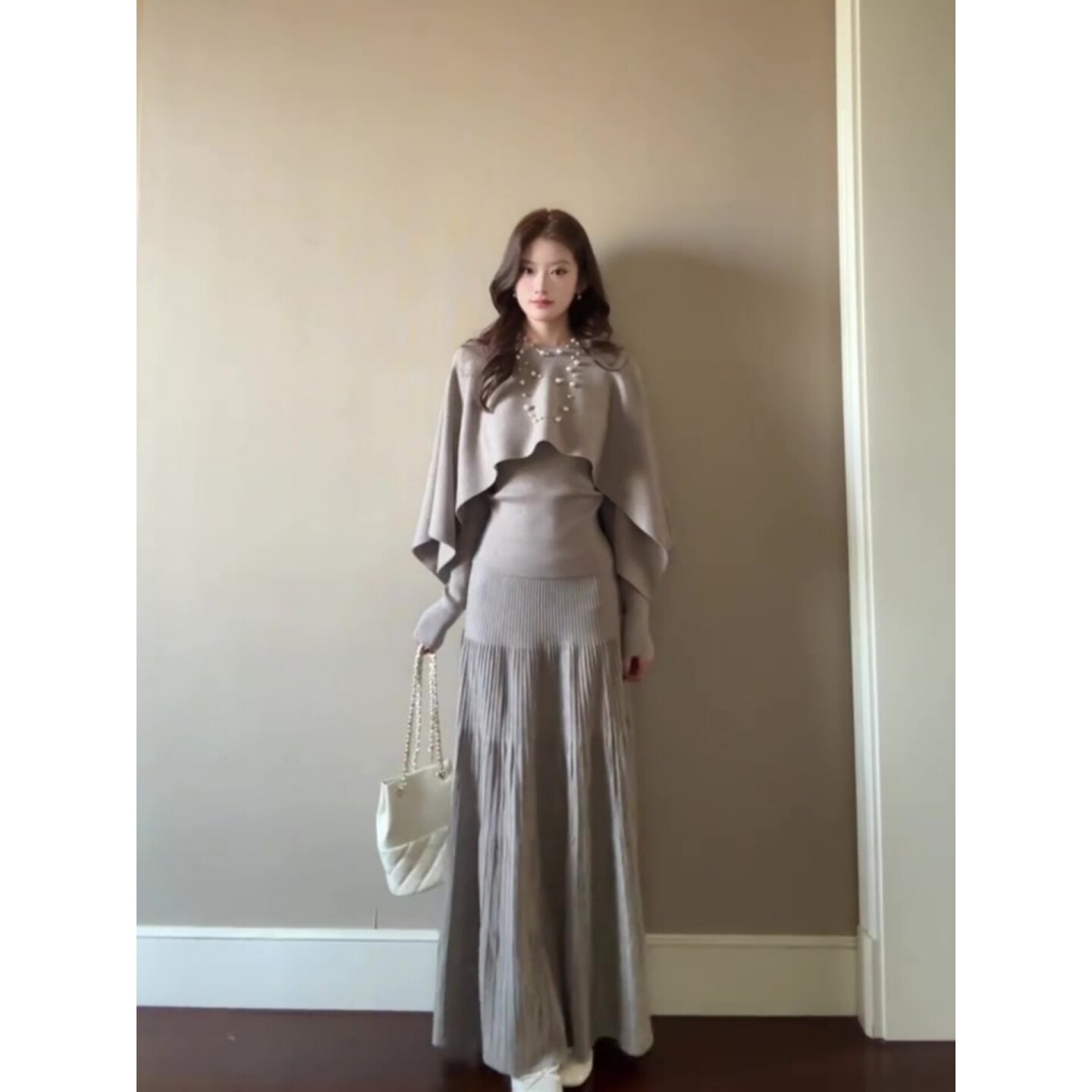 韩系穿搭套装女早春季巨
